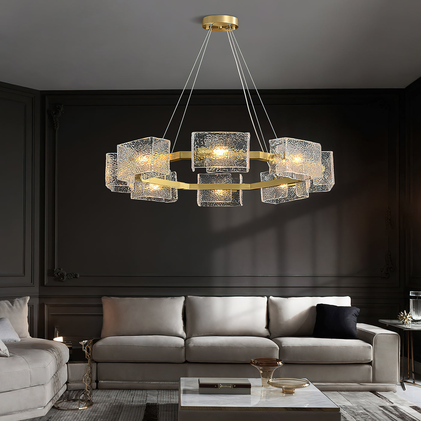 Water_ripple_Glass_Chandelier_6