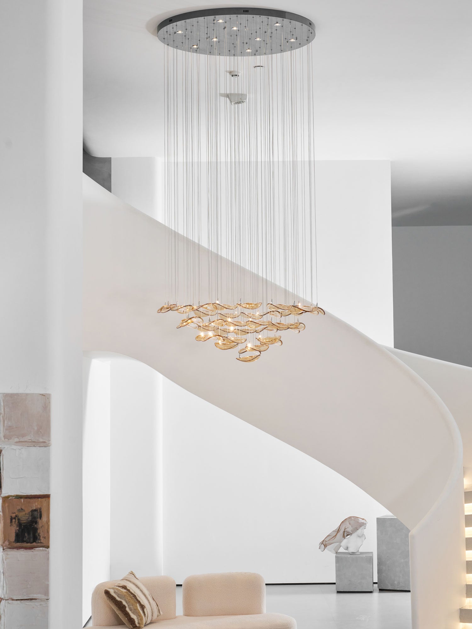 Wave-_Floating_-Leaf_-Chandelier-_8