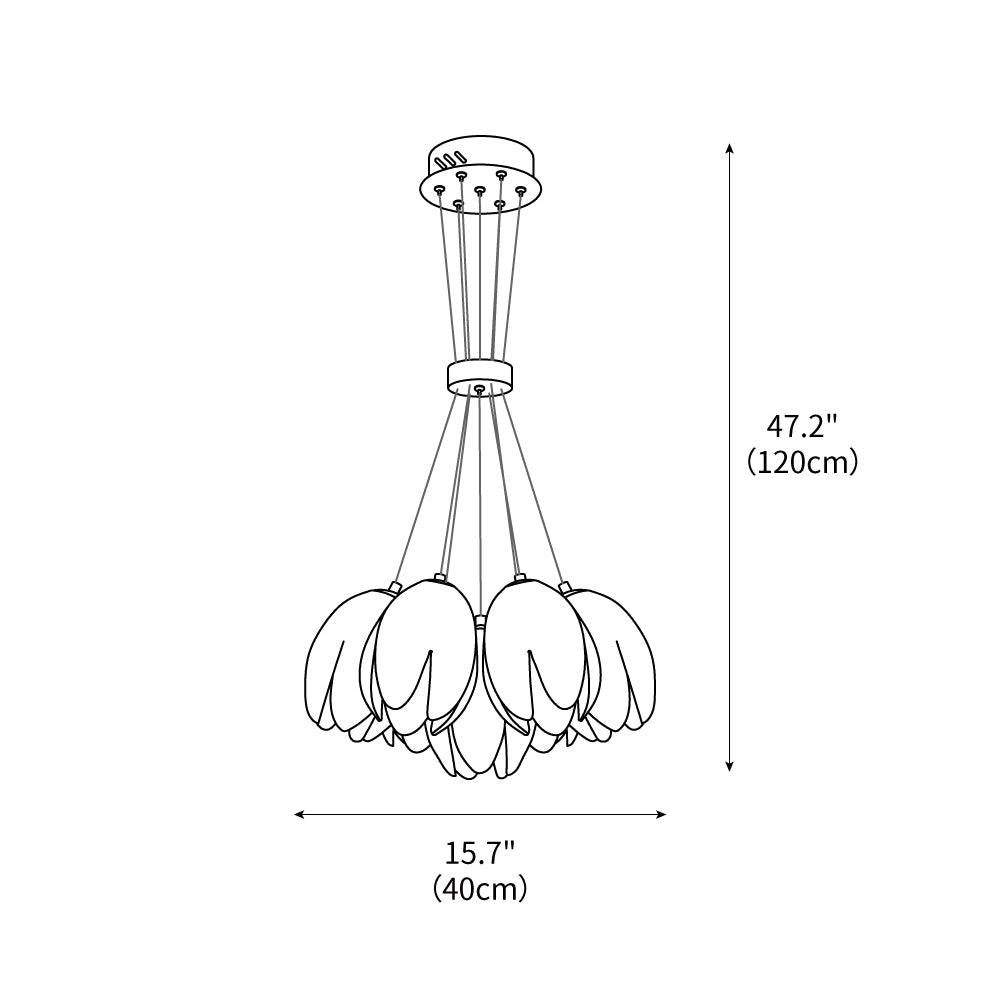 White-Tulip-Chandelier