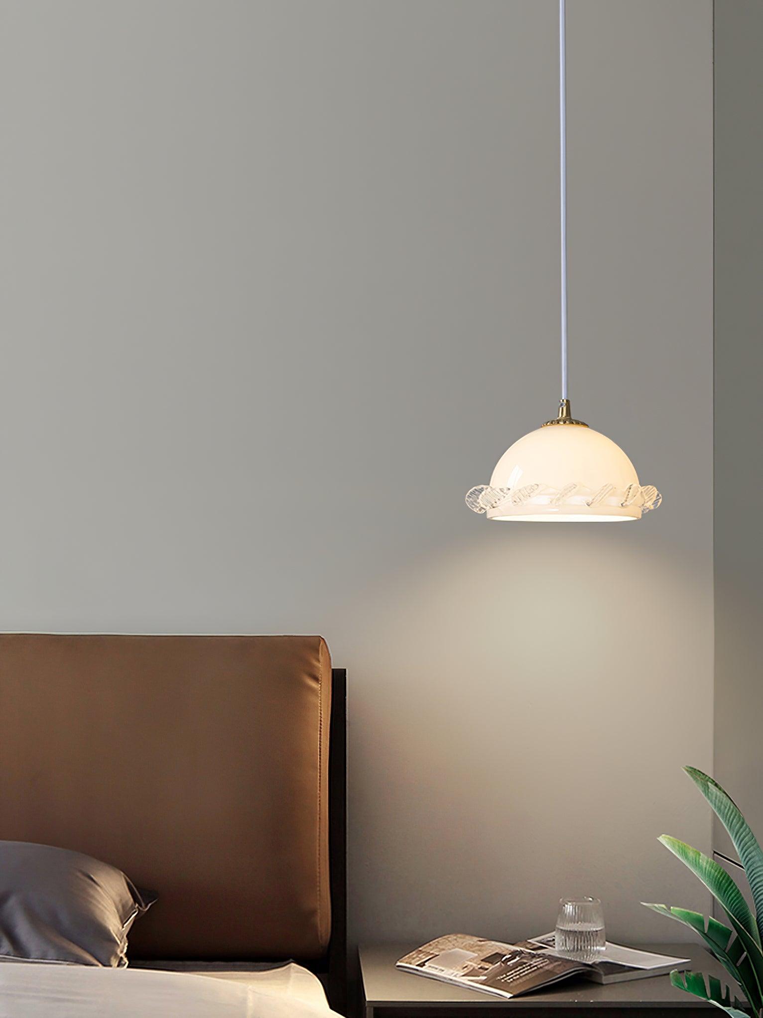 White_Glass_Antique_French_Pendant_Light_15