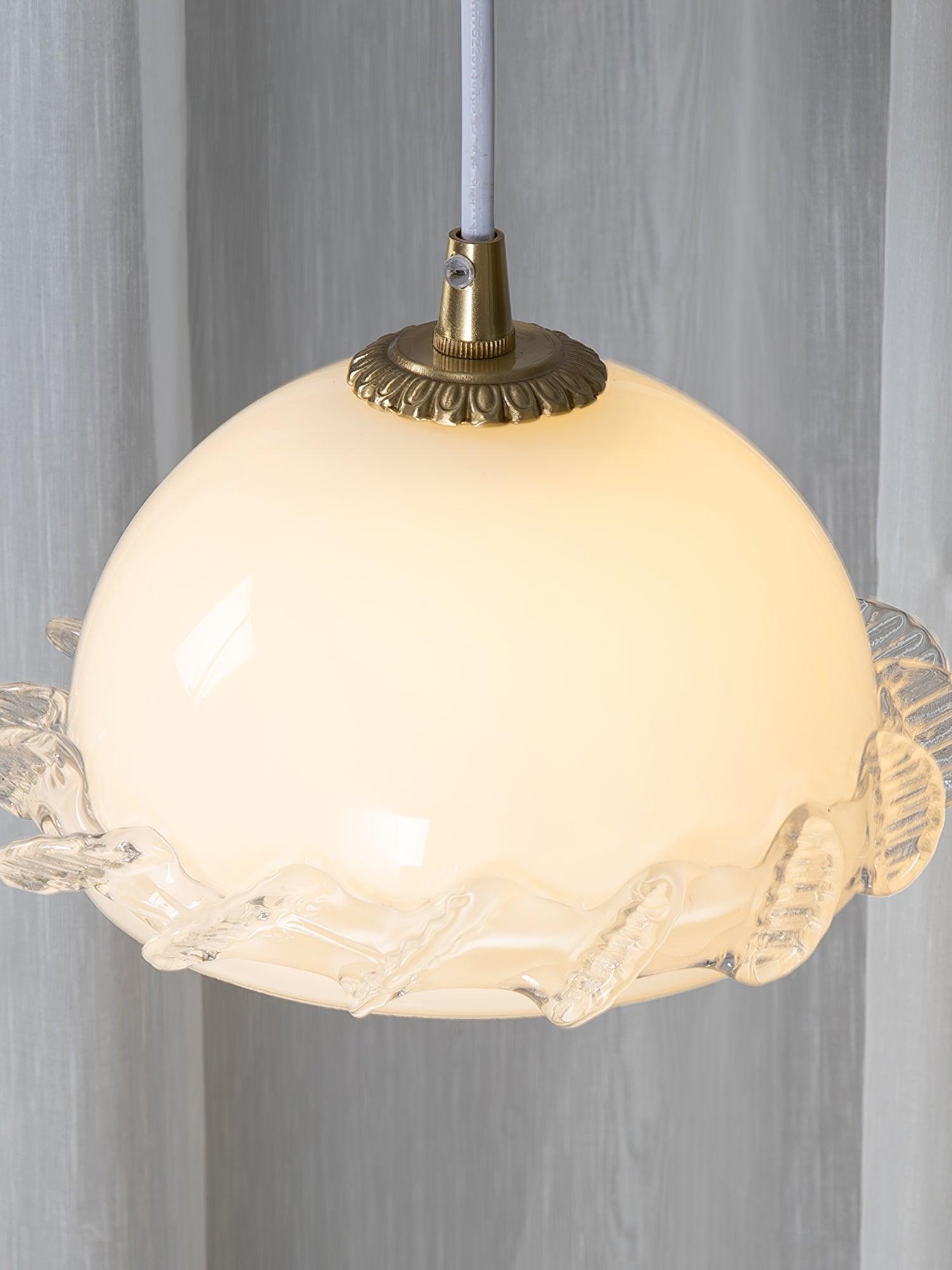 White_Glass_Antique_French_Pendant_Light_20