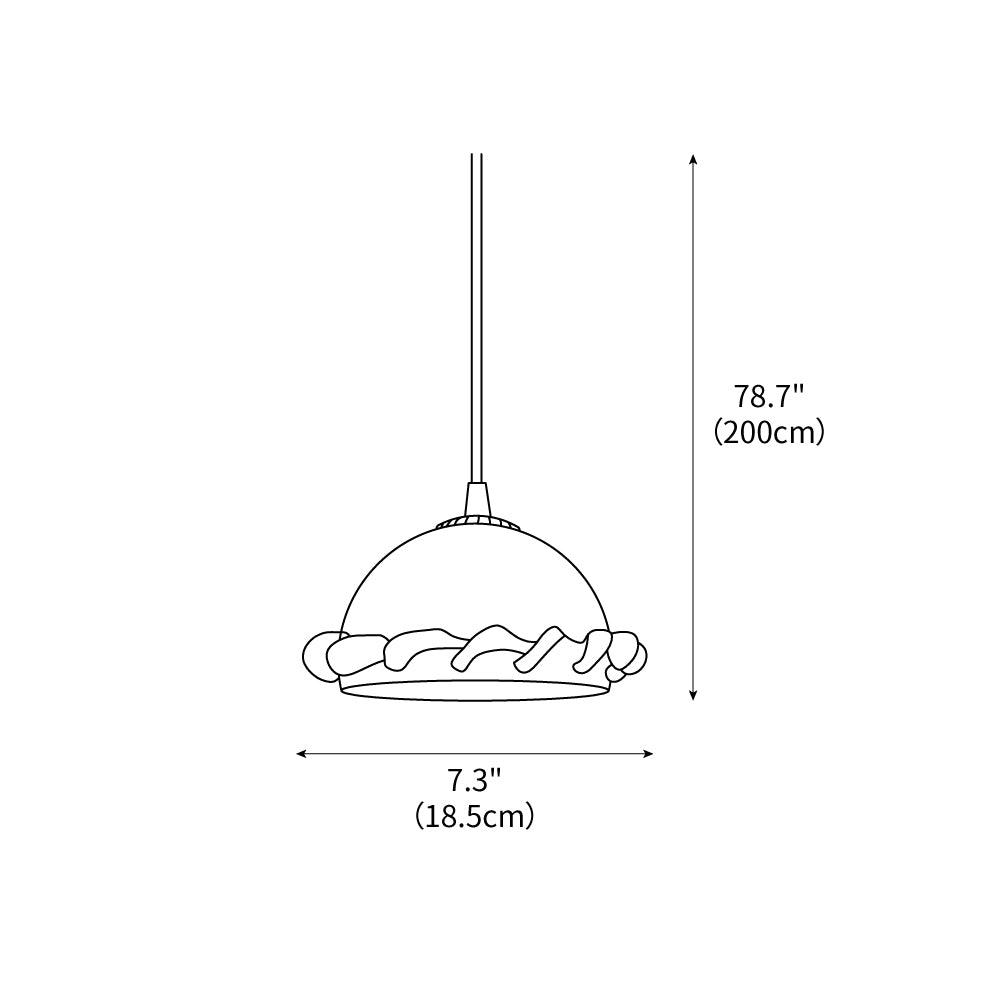 White_Glass_Antique_French_Pendant_Light_23
