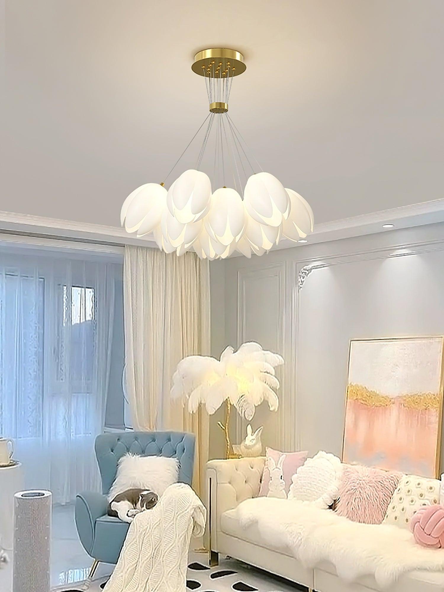 White_Tulip_Chandelier_14