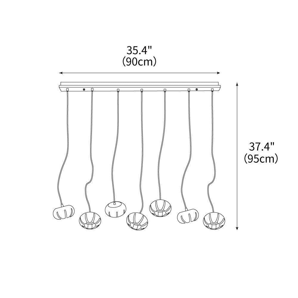 Wood-Pumpkin-Cluster-Chandelier-1