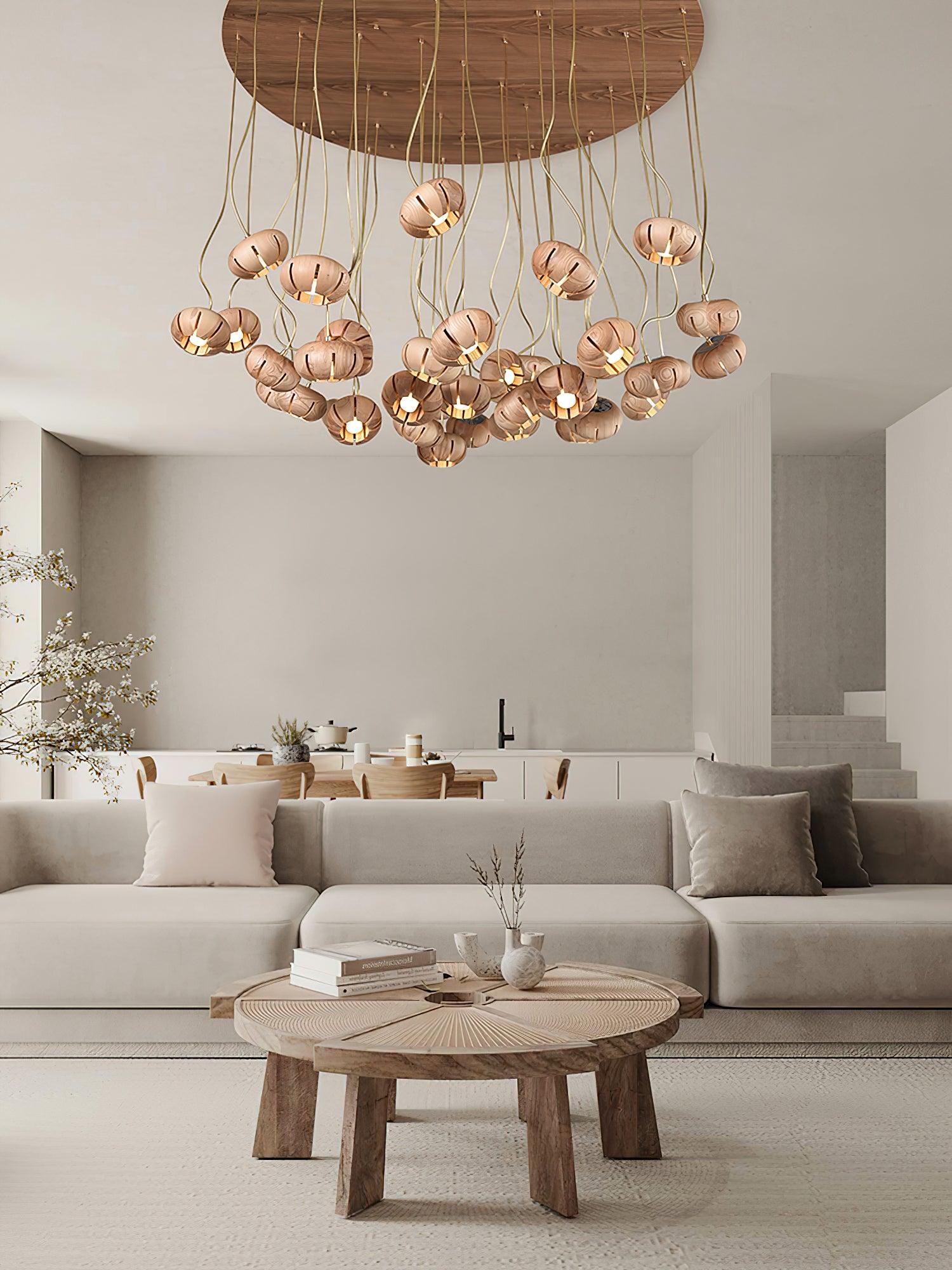 Wood_Pumpkin_Cluster_Chandelier__1
