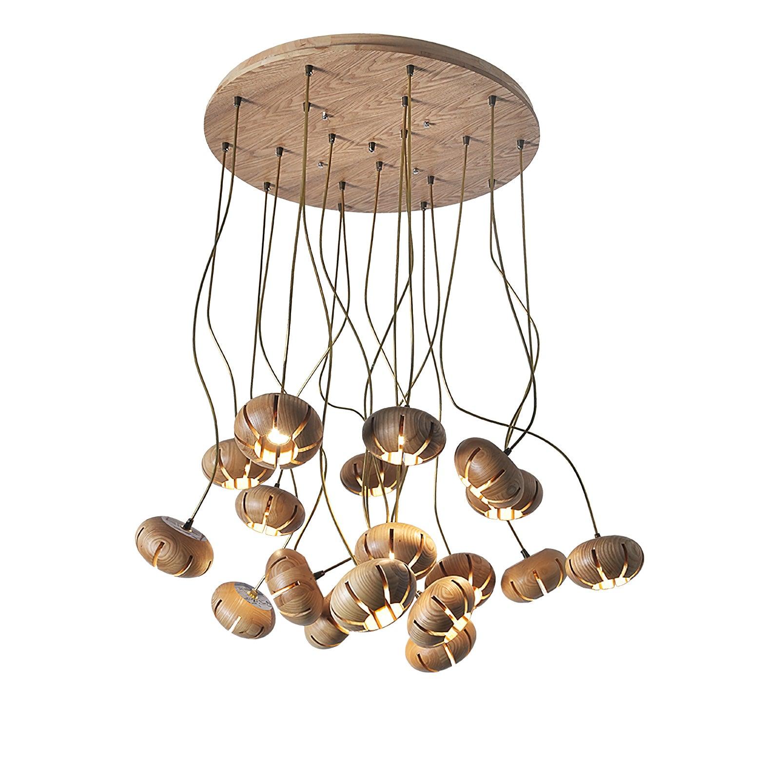 Wood_Pumpkin_Cluster_Chandelier__7