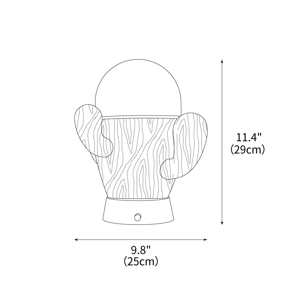 Wooden-Cactus-Table-Lamp